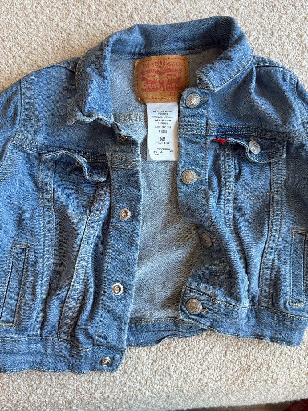 Levi Strauss & Co. 24M Denim Jacket